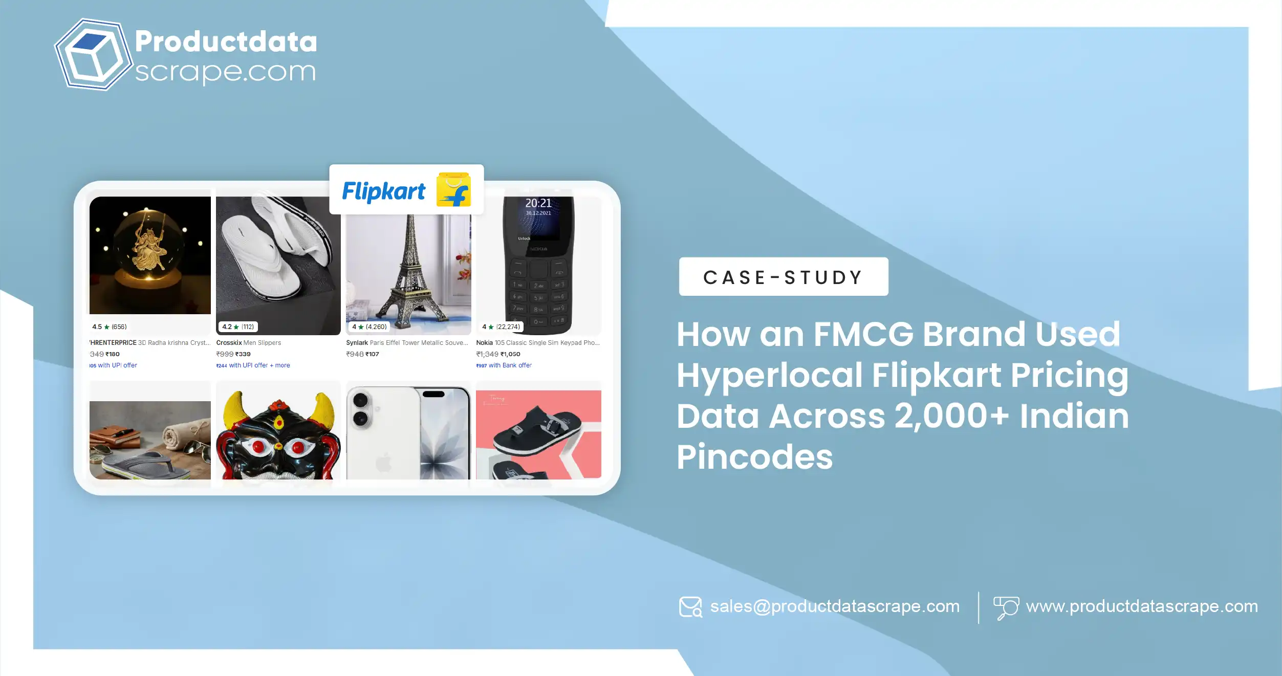 How an FMCG Brand Used Hyperlocal Flipkart Pricing Data Across 2,000+ Indian Pincodes